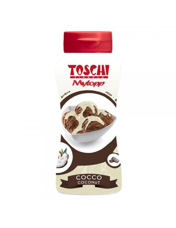 Gino Toschi - Topping Squeeze 200gr Καρύδα, 810τμχ (παλέτα)
