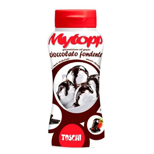 Gino Toschi - Topping Squeeze 200gr Μαύρη Σοκολάτα, 1512 τμχ (παλέτα)