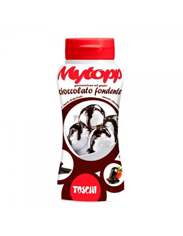 Gino Toschi - Topping Squeeze 200gr Μαύρη Σοκολάτα, 1512 τμχ (παλέτα)