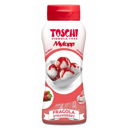 Gino Toschi - Topping Squeeze 200gr Φράουλα, 810τμχ (παλέτα)