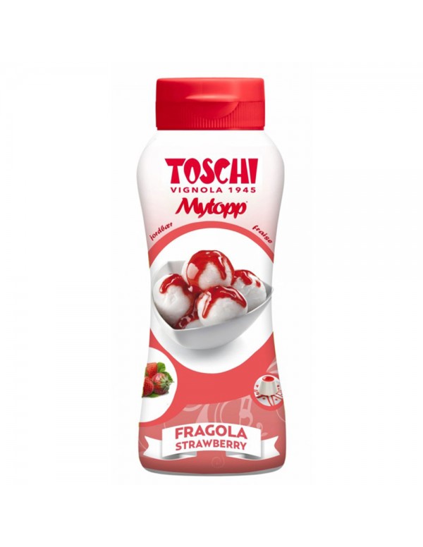 Gino Toschi - Topping Squeeze 200gr Φράουλα, 810τμχ (παλέτα)
