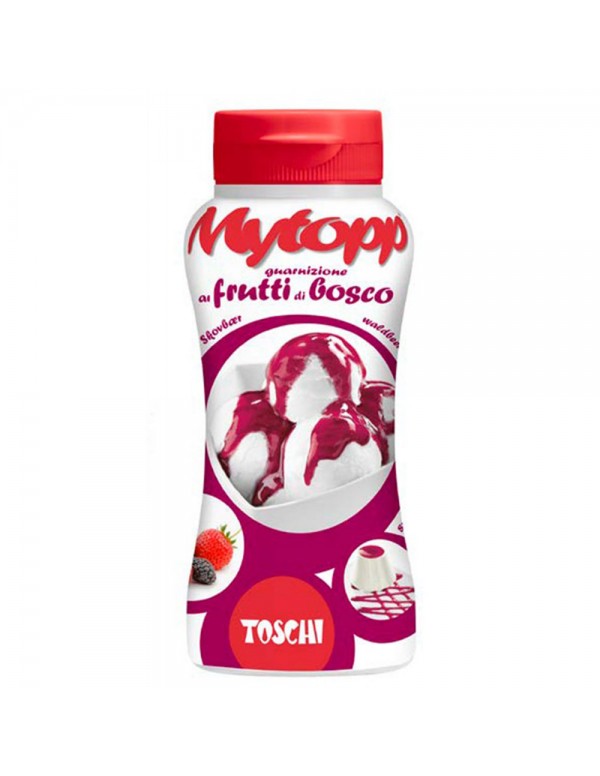 Gino Toschi - Topping Squeeze 200gr Wild Berries, 1512 τμχ (παλέτα)