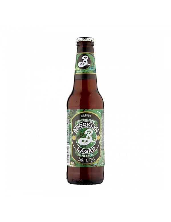 Μπύρα Brooklyn - 33cl Lager, 1296 τμχ (παλέτα)