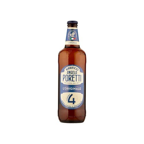 Poretti - 4 Luppoli Beer 66cl Original, 990 τμχ (παλέτα)