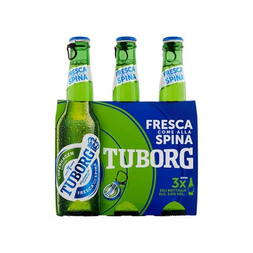 Tuborg - Μπύρα 3x33cl, 528 τεμάχια (παλέτα)