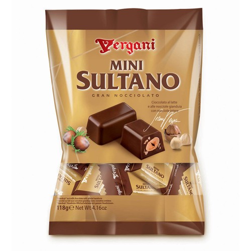 Vergani - Sultano Mini 118gr Gianduia, 1440τμχ (παλέτα)
