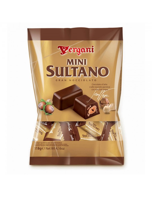 Vergani - Sultano Mini 118gr Gianduia, 1440τμχ (παλέτα)