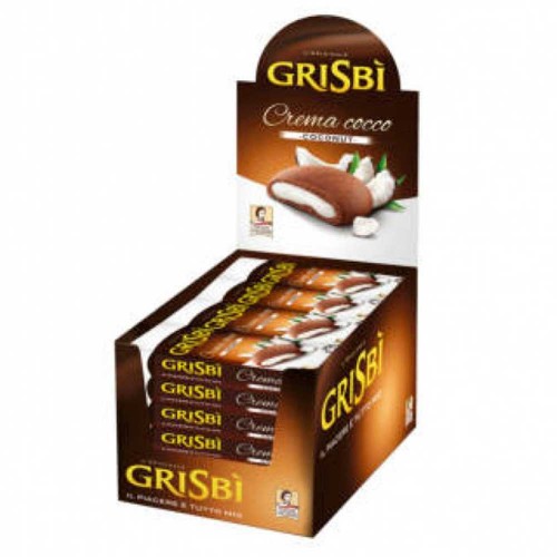 Grisbì - Βιτρίνα 24x30γρ Καρύδα, 288 τεμάχια (παλέτα)