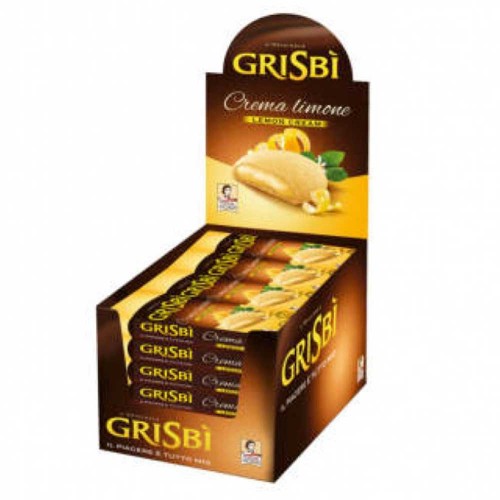 Grisbì - Βιτρίνα 24x30gr Λεμόνι, 288 τεμάχια (παλέτα)