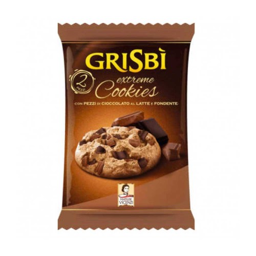 Grisbì - Extreme Cookies 45gr, 3240 τεμάχια (παλέτα)
