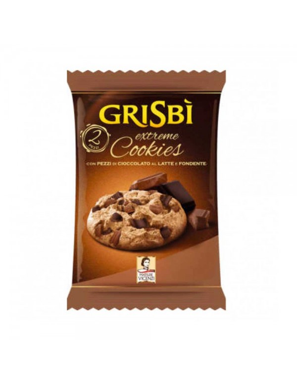 Grisbì - Extreme Cookies 45gr, 3240 τεμάχια (παλέτα)