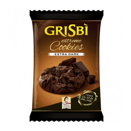 Grisbì - Μπισκότα Extreme 45gr Extra Dark, 3240 τεμάχια (παλέτα)