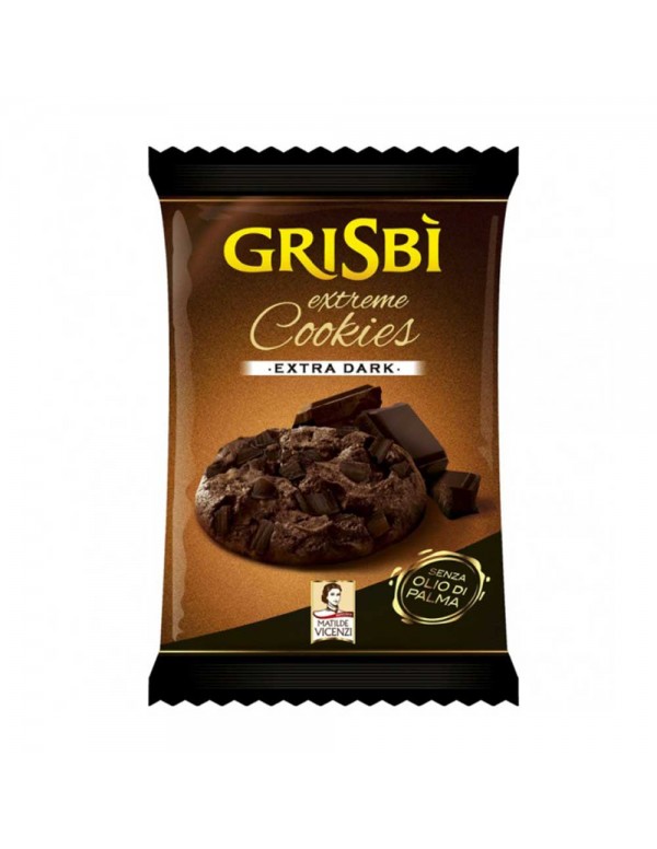 Grisbì - Μπισκότα Extreme 45gr Extra Dark, 3240 τεμάχια (παλέτα)