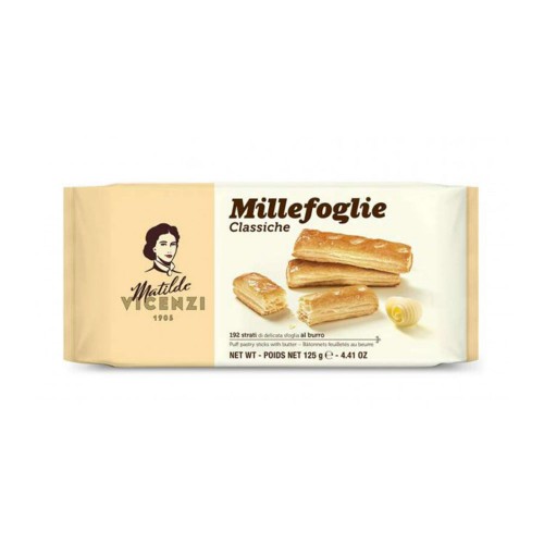 Vicenzi - Millefoglie D'Italia 125gr Classic, 1216τμχ (παλέτα)