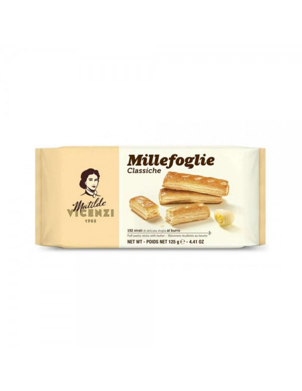 Vicenzi - Millefoglie D'Italia 125gr Classic, 1216τμχ (παλέτα)