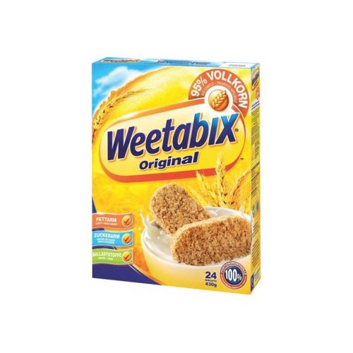 Weetabix - 24 Μπλοκ Σιταριού 430gr, 588τμχ (παλέτα)