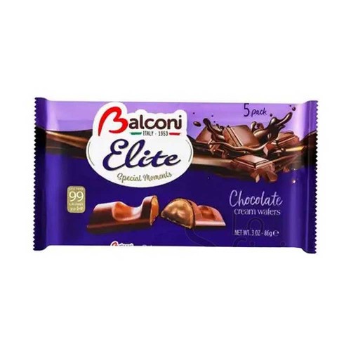 Balconi - Elite 5 τεμάχια x 17,25γρ Σοκολάτα, 2240 τεμάχια (παλέτα)