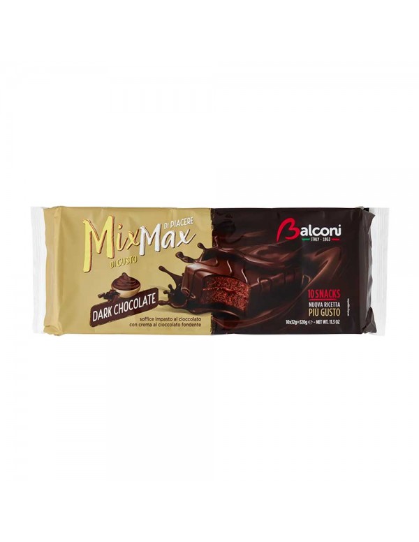 Balconi - Mix Max 320gr Μαύρη Σοκολάτα, 840 τεμάχια (παλέτα)