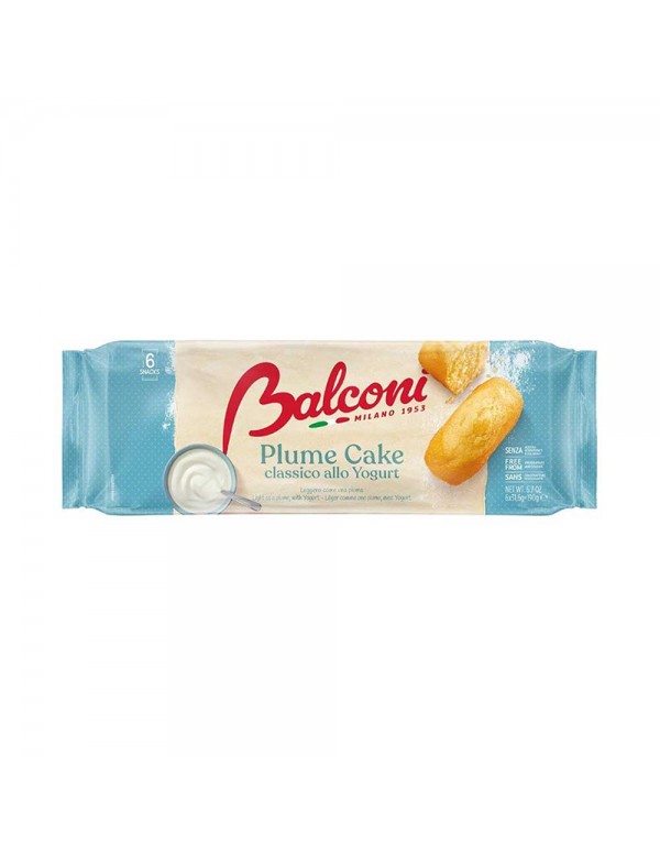 Balconi - Plume Cake 6τμχ x38γρ Κλασικό, 768τμχ (παλέτα)