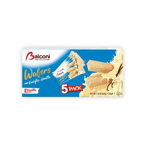 Balconi - Γκοφρέτα Multi 225gr Βανίλια, 1440 τεμάχια (παλέτα)
