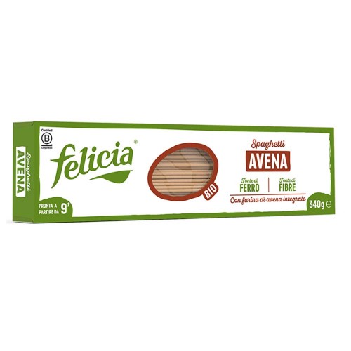 Felicia - Ζυμαρικά Βιολογικά Σπαγγέτι 340γρ Βρώμη, 1008 τεμάχια (παλέτα)