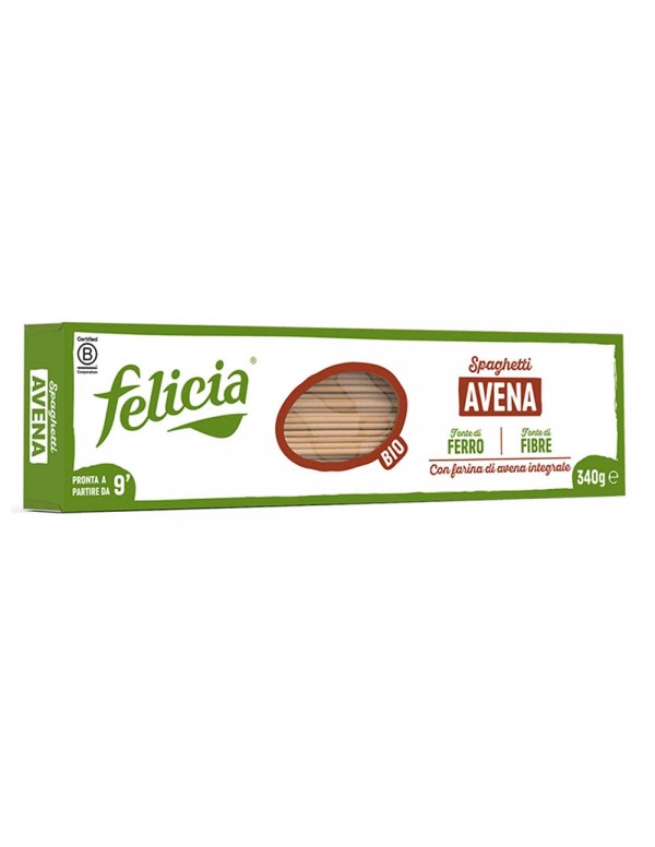 Felicia - Ζυμαρικά Βιολογικά Σπαγγέτι 340γρ Βρώμη, 1008 τεμάχια (παλέτα)