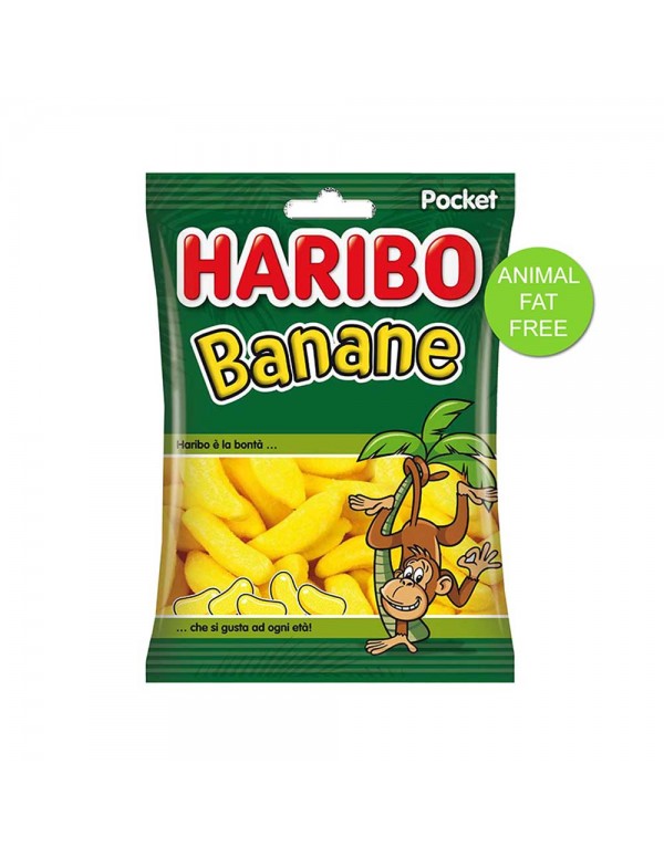 Haribo - 100gr Μπανάνα, 2430τμχ (παλέτα)