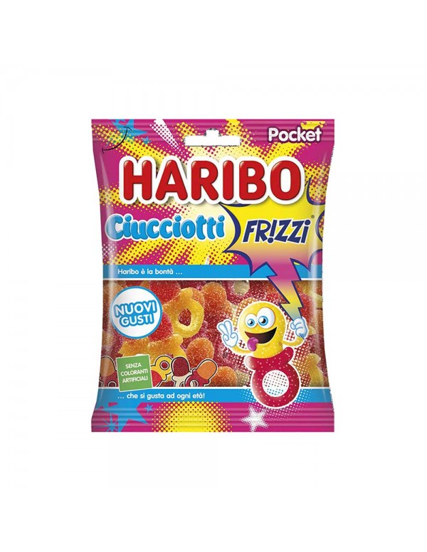 Haribo - 100gr Πιπίλες Frizzi, 3900τμχ (παλέτα)