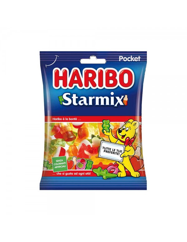 Haribo - 100gr Starmix, 3600τμχ (παλέτα)