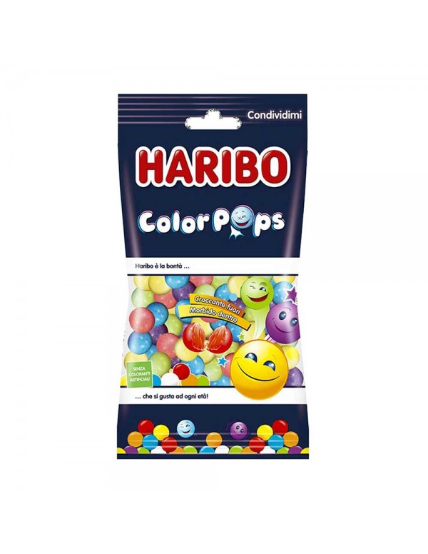 Haribo - 140gr Color Pops, 1728τμχ (παλέτα)