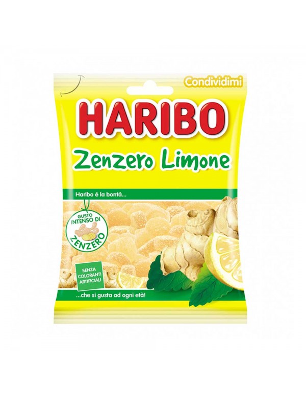 Haribo - 150 g Ginger & Lemon Intense Flavor, 1728 τμχ (παλέτα)