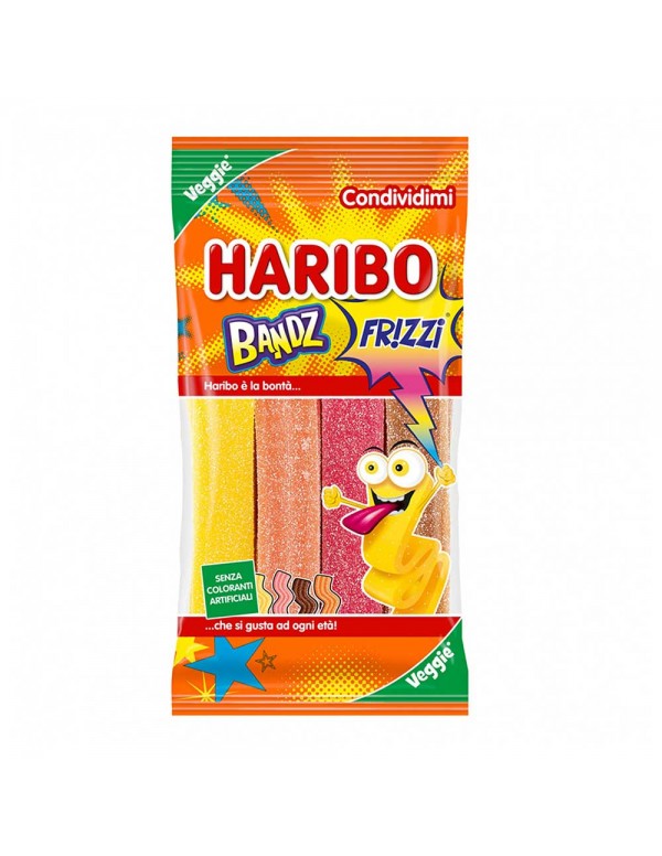 Haribo - 160 γρ Bandz Frizzi, 2160 τμχ (παλέτα)
