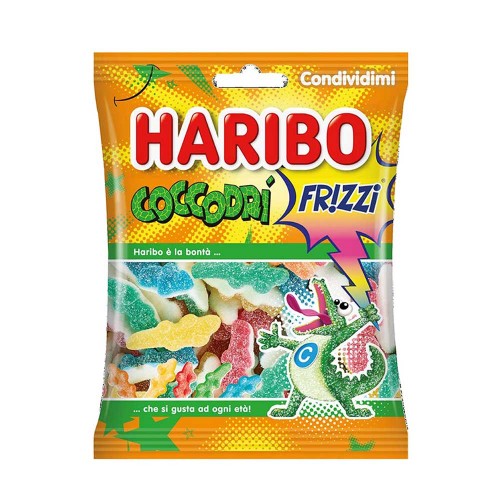 Haribo - 175 γρ Coccodrì Frizzi, 1560 τμχ (παλέτα)