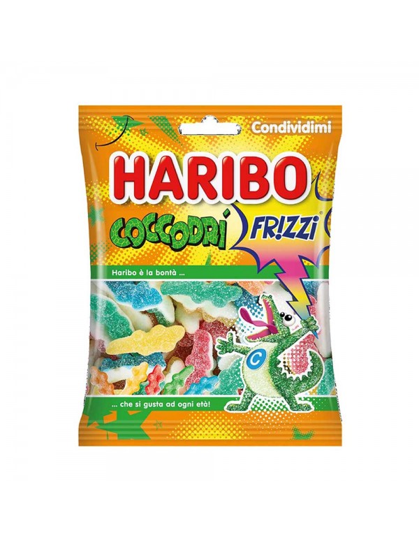 Haribo - 175 γρ Coccodrì Frizzi, 1560 τμχ (παλέτα)