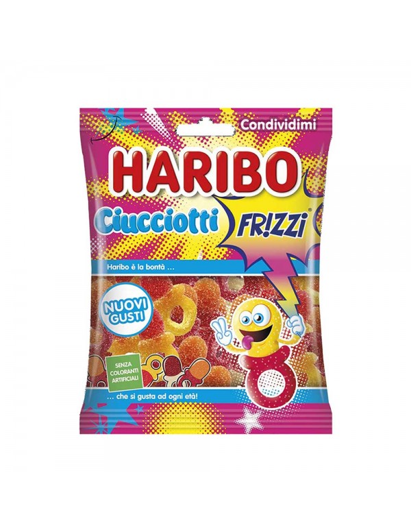 Haribo - Πιπίλες Frizzi 175γρ, 1728 τεμάχια (παλέτα)
