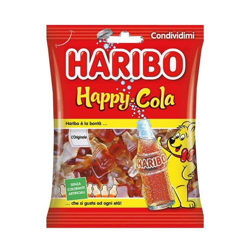 Haribo - 175gr Happy Cola, 1680 τμχ (παλέτα)