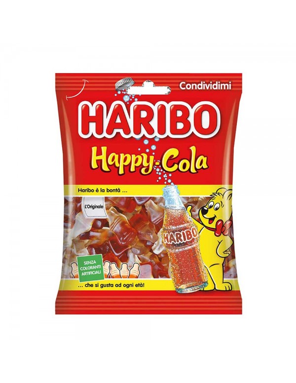 Haribo - 175gr Happy Cola, 1680 τμχ (παλέτα)