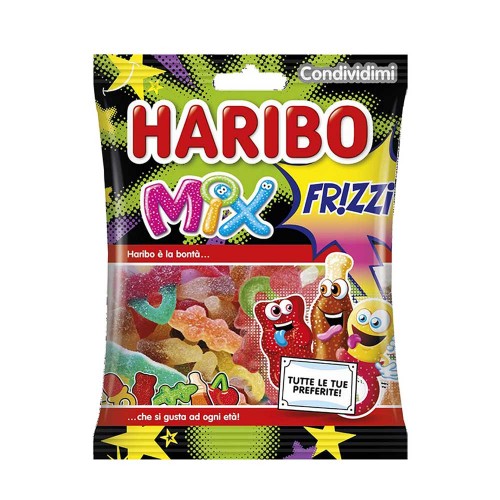 Haribo - 175gr Mix Frizzi, 1728τμχ (παλέτα)
