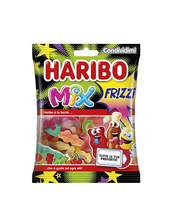 Haribo - 175gr Mix Frizzi, 1728τμχ (παλέτα)