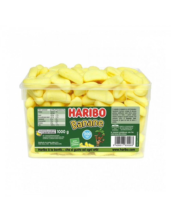 Haribo - 200 τμχ Μπανάνα, 336 τμχ (παλέτα)