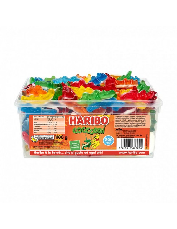 Haribo - 200 τμχ Coccodri, 384 τμχ (παλέτα)