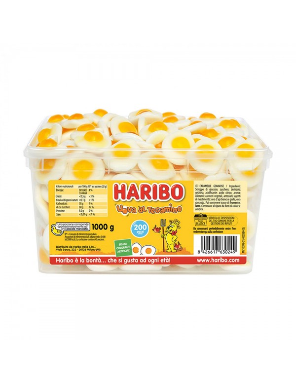 Haribo - 200 τμχ. τηγανητά αυγά, 336 τμχ (παλέτα)