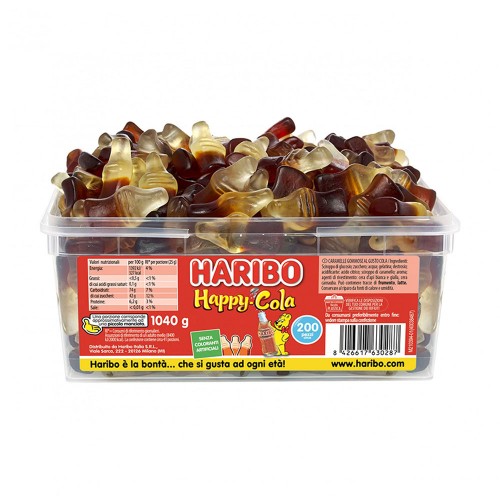 Haribo - 200 τμχ Happy Cola, 336 τμχ (παλέτα)