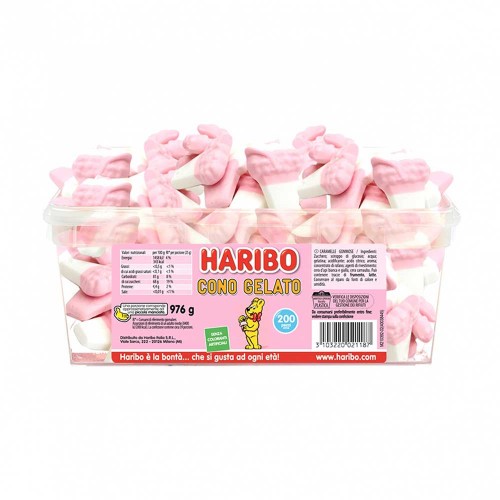 Haribo - 200 τμχ Παγωτό χωνάκι, 384 τμχ (παλέτα)