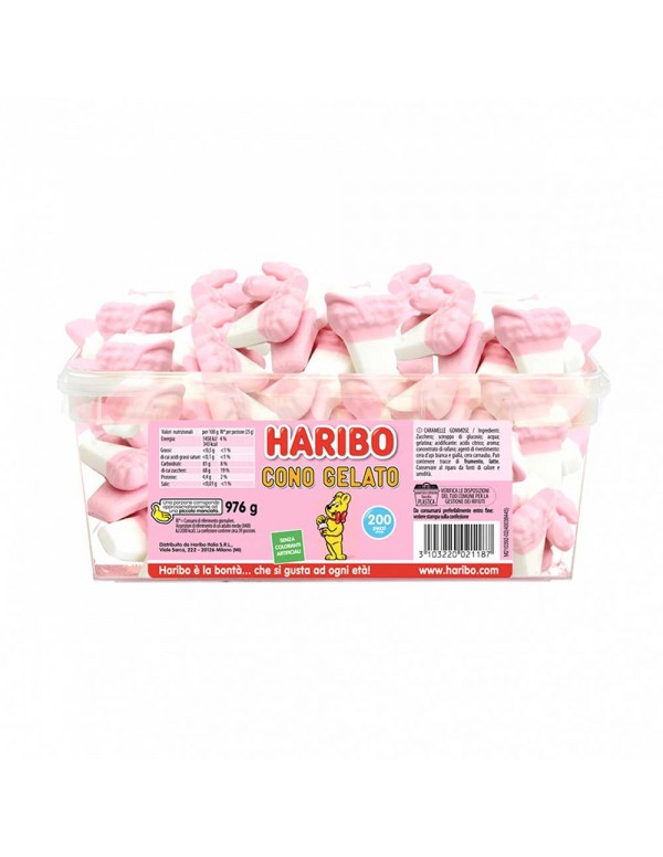 Haribo - 200 τμχ Παγωτό χωνάκι, 384 τμχ (παλέτα)