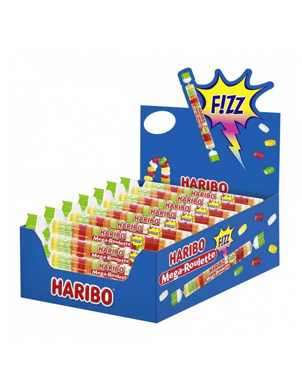 Haribo - 40τμχ x 45gr Mega Roulette Frizzi, 384τμχ (παλέτα)