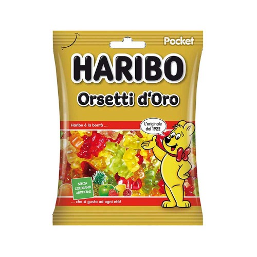 Haribo - 80gr Gold Bears, 3900τμχ (παλέτα)