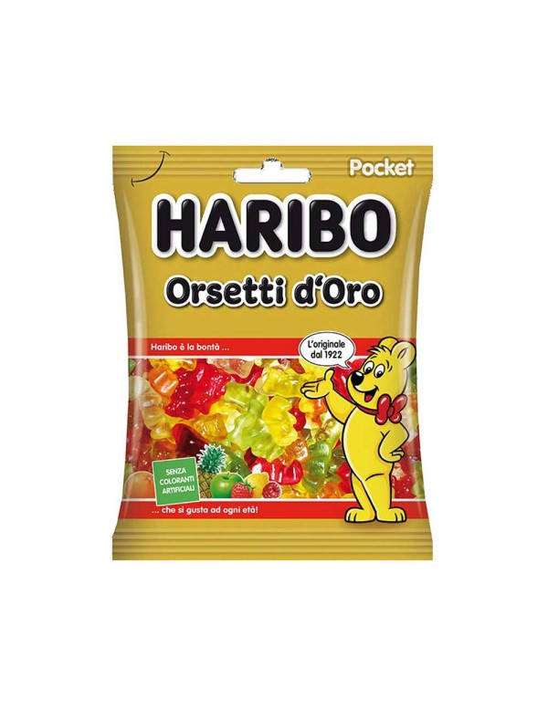 Haribo - 80gr Gold Bears, 3900τμχ (παλέτα)