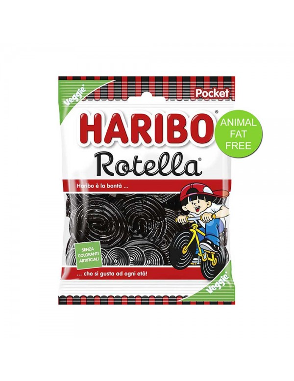 Haribo - 80gr Rotella, 3600τμχ (παλέτα)