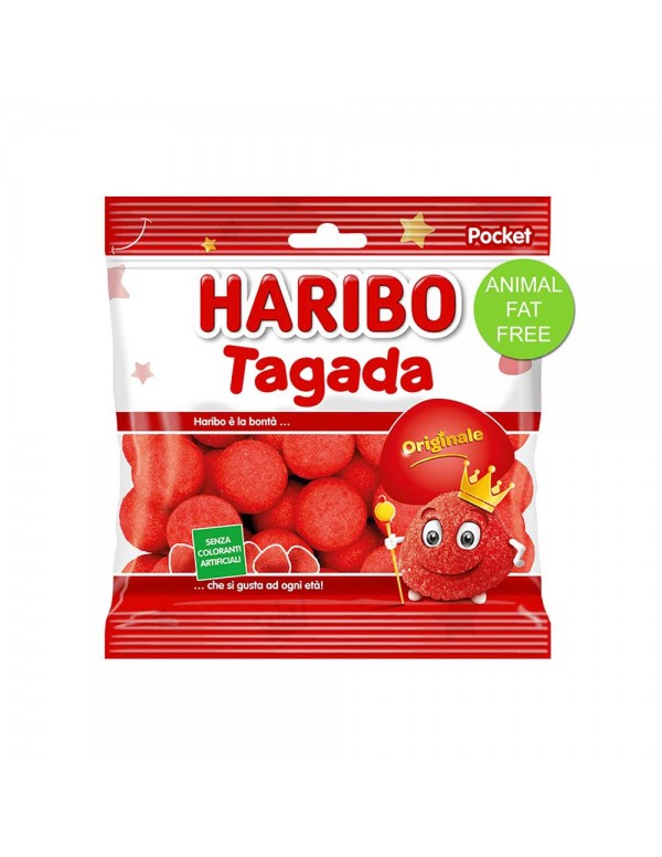 Haribo - 80gr Tagada, 2430τμχ (παλέτα)